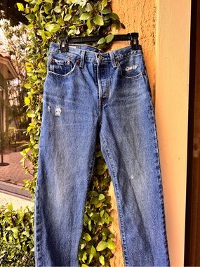 Levi's Vintage Light Blue Straight-Leg Jeans